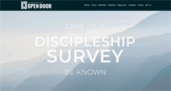 Desktop Screenshot of churchoftheopendoor.com